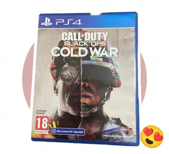 🧩 jeux ps4 très bon état  call of dutty cold war  🧩 - photo numéro 1