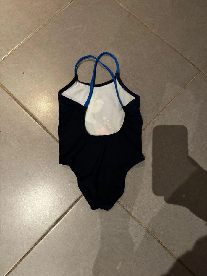 Maillot de bain 1 pièce - Décathlon - Nabaiji - Oiseau / Coeur - Bleu marine - 4/5 ans - photo numéro 2