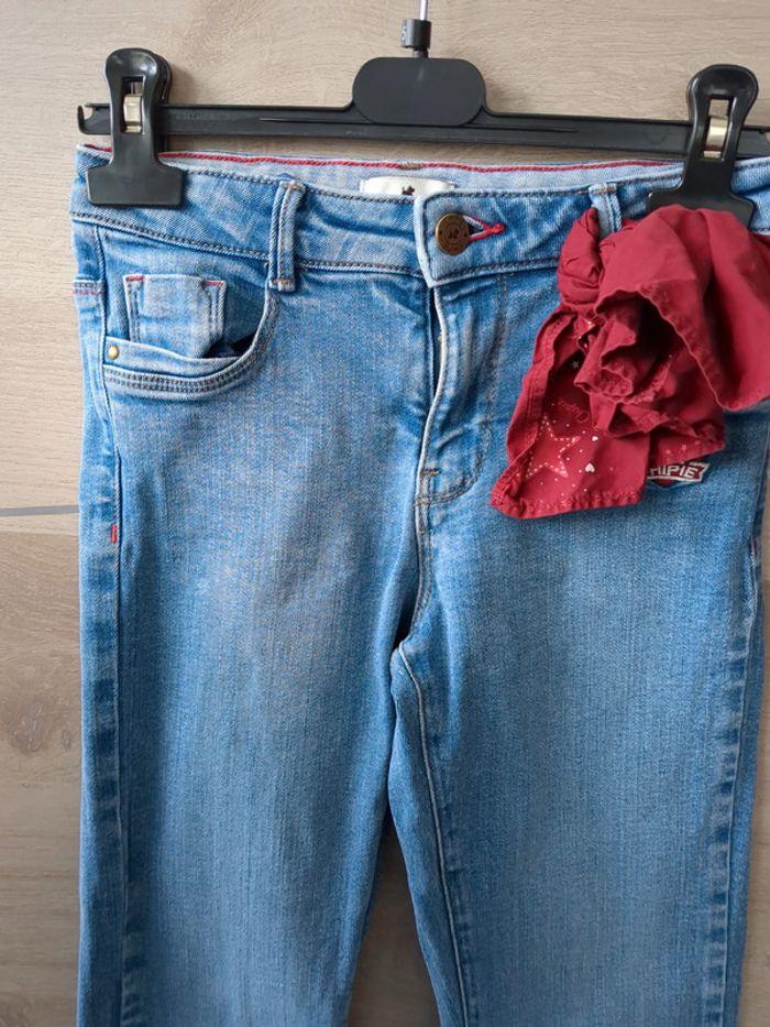 Jeans pattes d'éléphant chipie 8 ans - photo numéro 2