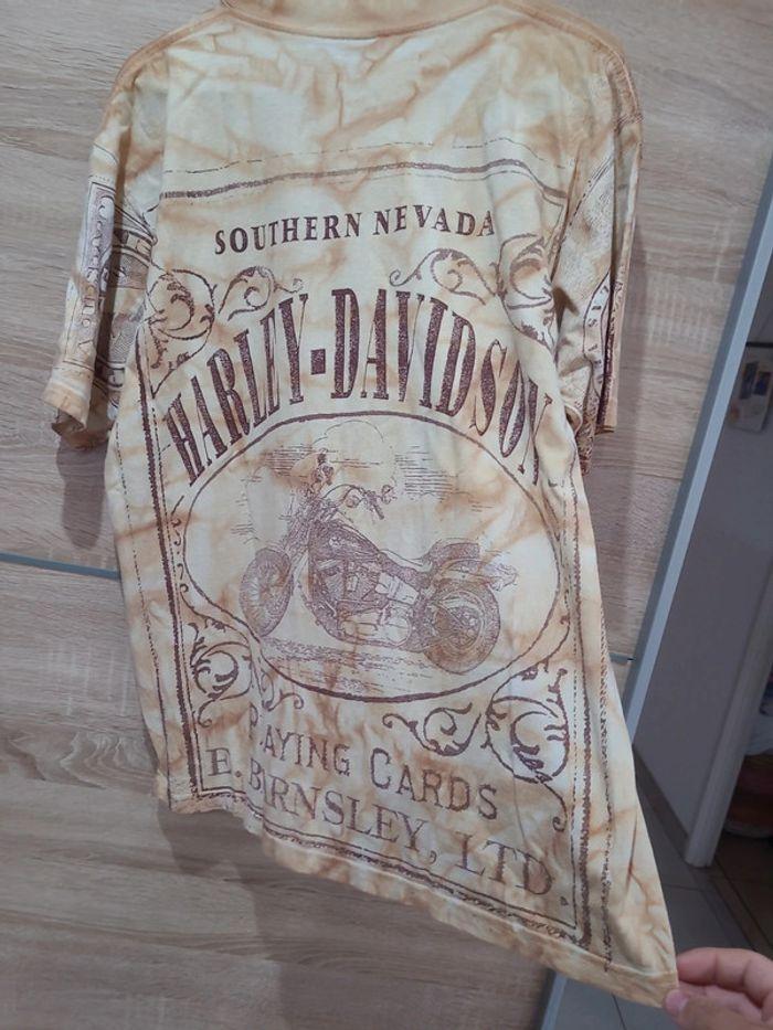 tee-shirt gildan harley davidson - photo numéro 4