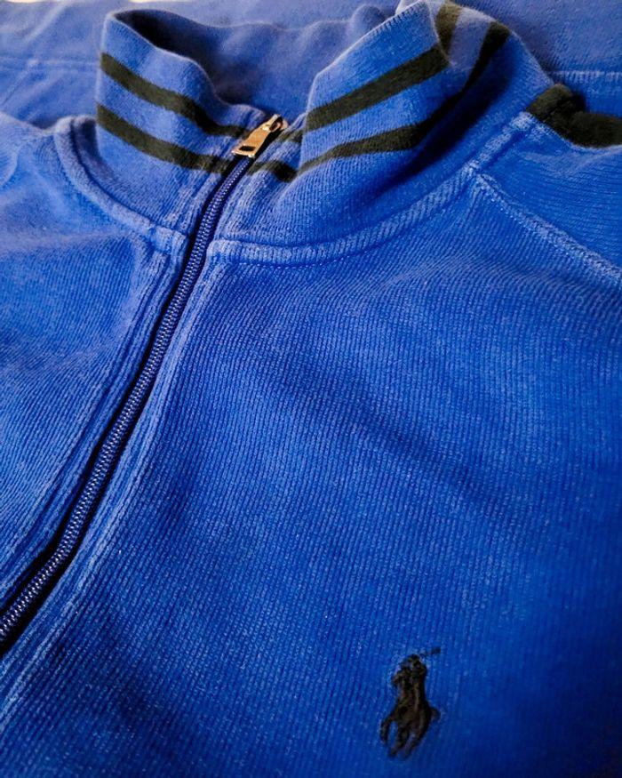 Sweat Full zip POLO Ralph Lauren Taille 2XL logo brodé - photo numéro 3