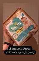 Pampers taille 1