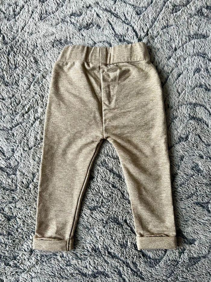 Superbe pantalon doré - photo numéro 3