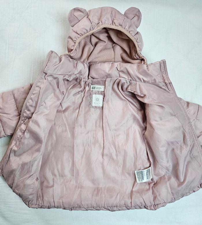 Doudoune rose H&M 3/4 ans - photo numéro 6