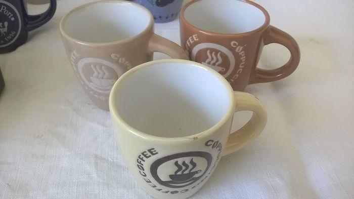 Lot de 10 tasses à café expresso - photo numéro 2