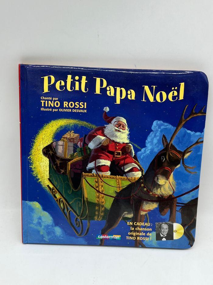 Livre de Noël Petit Papa Noël avec son Cd audio musique Neuf - photo numéro 1