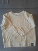 Pull sweat mango kids beige 6-7 ans