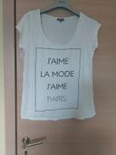 Tee-shirt  blanc gdm