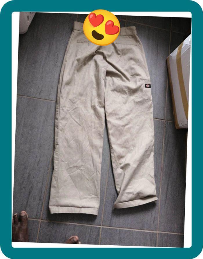 Pantalon dickies beige taille 42 hauteur 106 cm - photo numéro 7