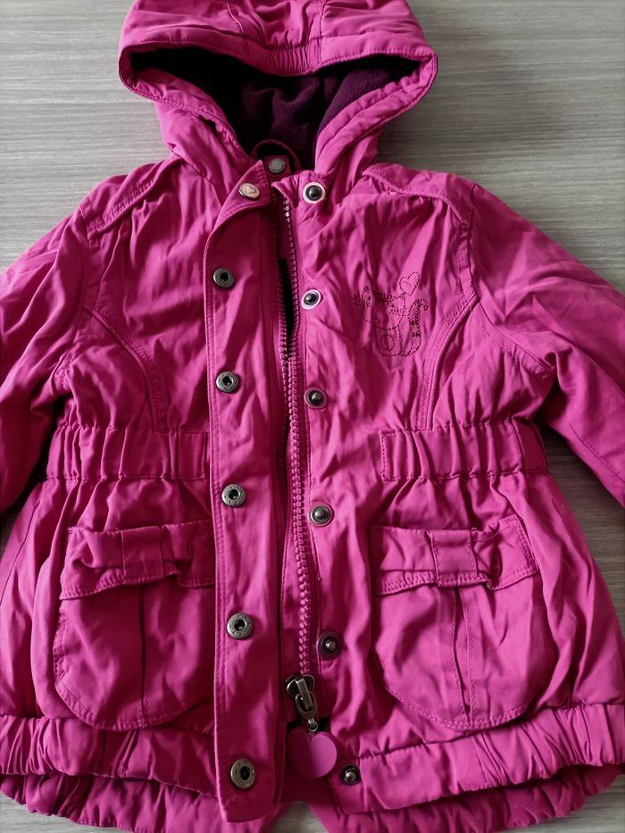 Manteau hiver rose Vertbaudet 2 ans - photo numéro 5