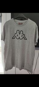 T-shirt gris imprimé Taille xxl Kappa