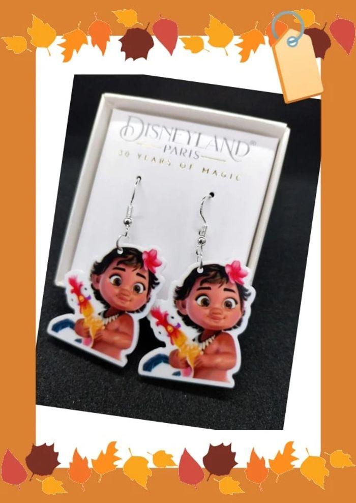 Paire de boucles d'oreilles Pendantes Vaiana