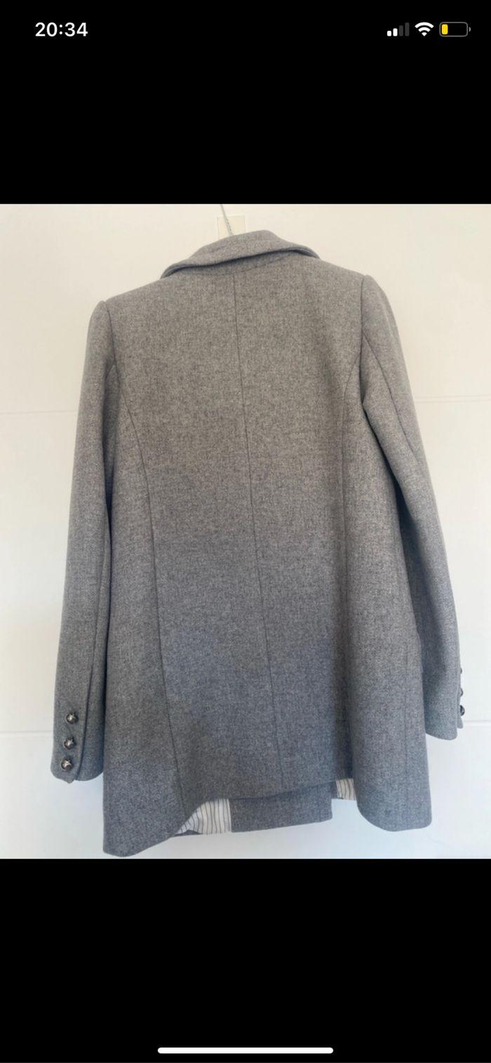 Manteau IKks gris - photo numéro 3