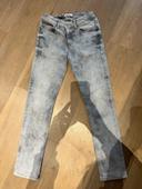 Jeans gris skinny Hilfiger T12ans