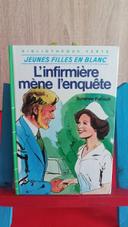 L'Infirmière mène l'enquête, 1985, bibliothèque verte