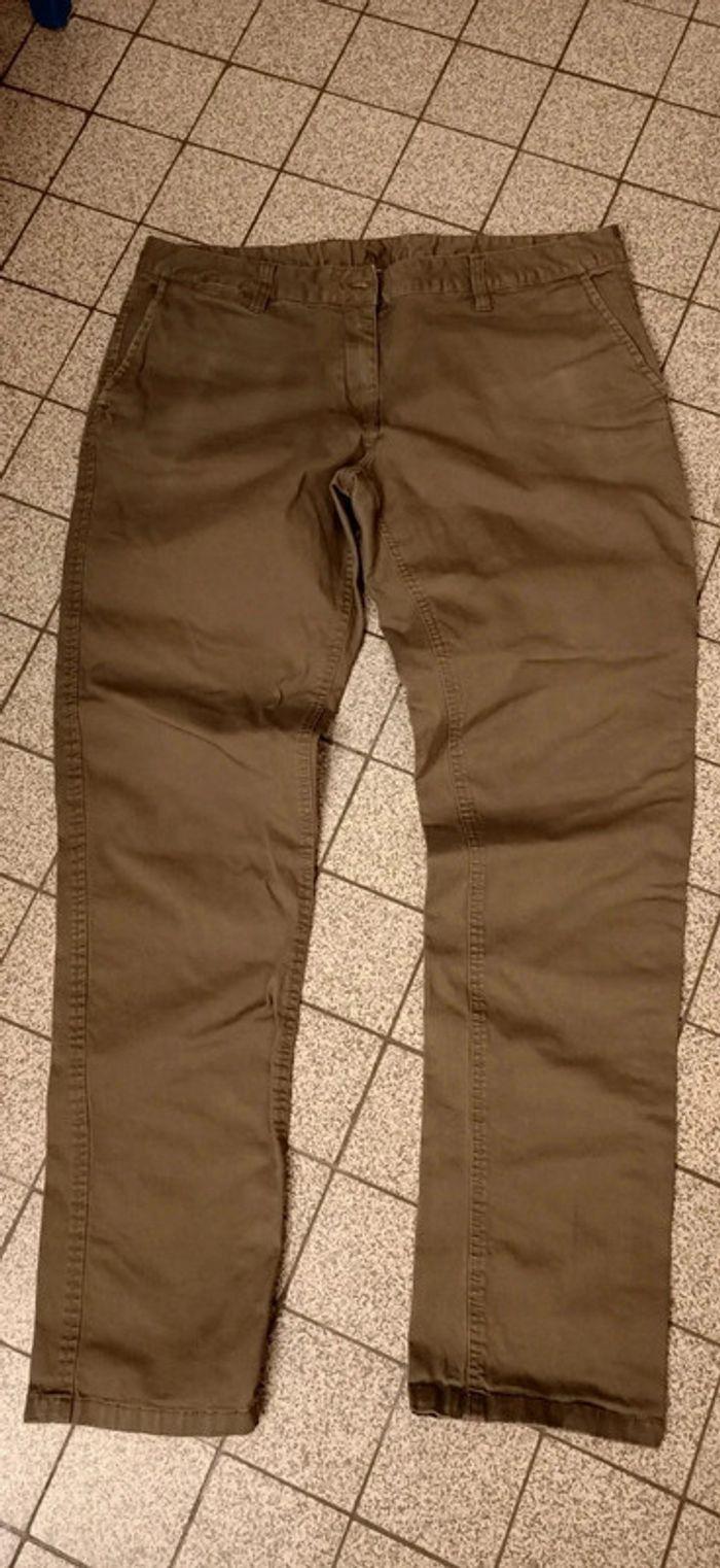 Pantalon kaki Kariban - photo numéro 1