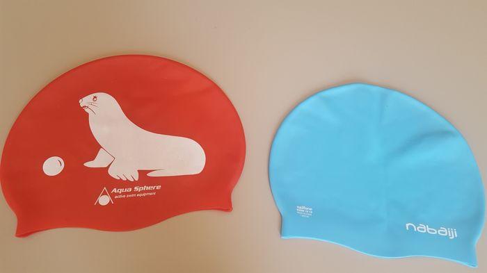 Lot de 2 bonnets de piscine en silicone - photo numéro 2