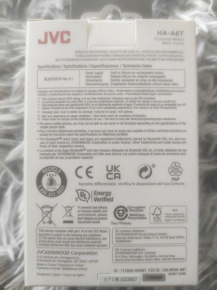 Écouteurs JVC gummy mini Blanc - photo numéro 2