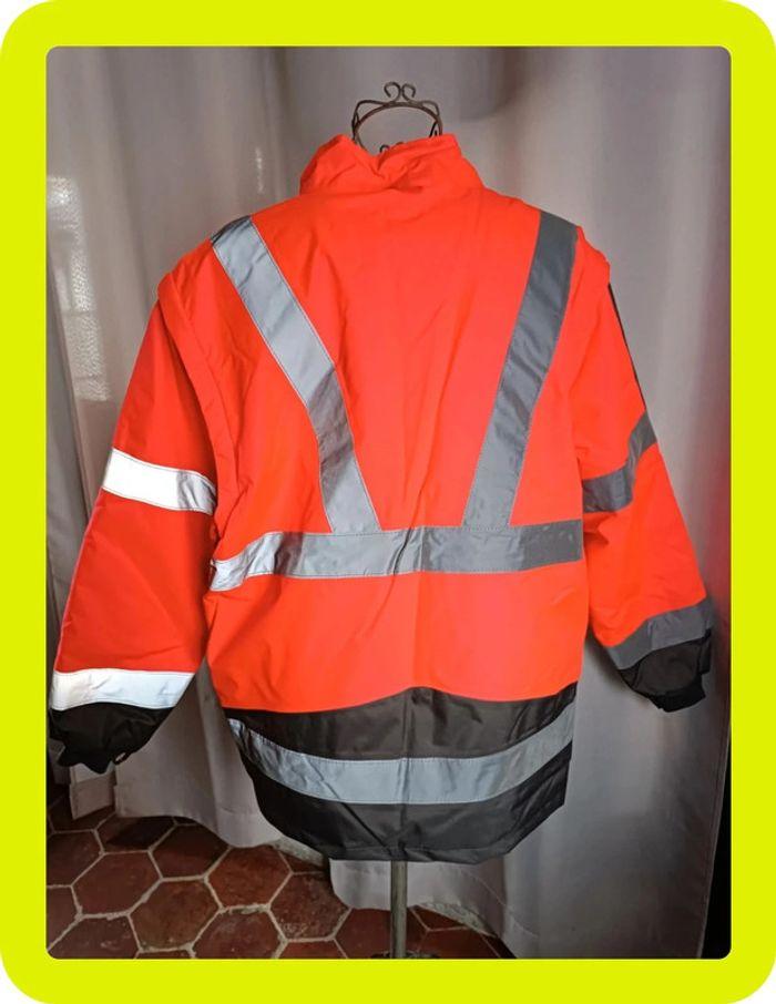 Parka fluo taille xl - photo numéro 2