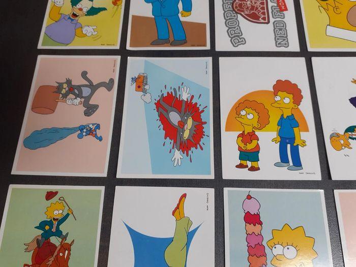 Lot de de 20 stickers panini Simpsons - photo numéro 4