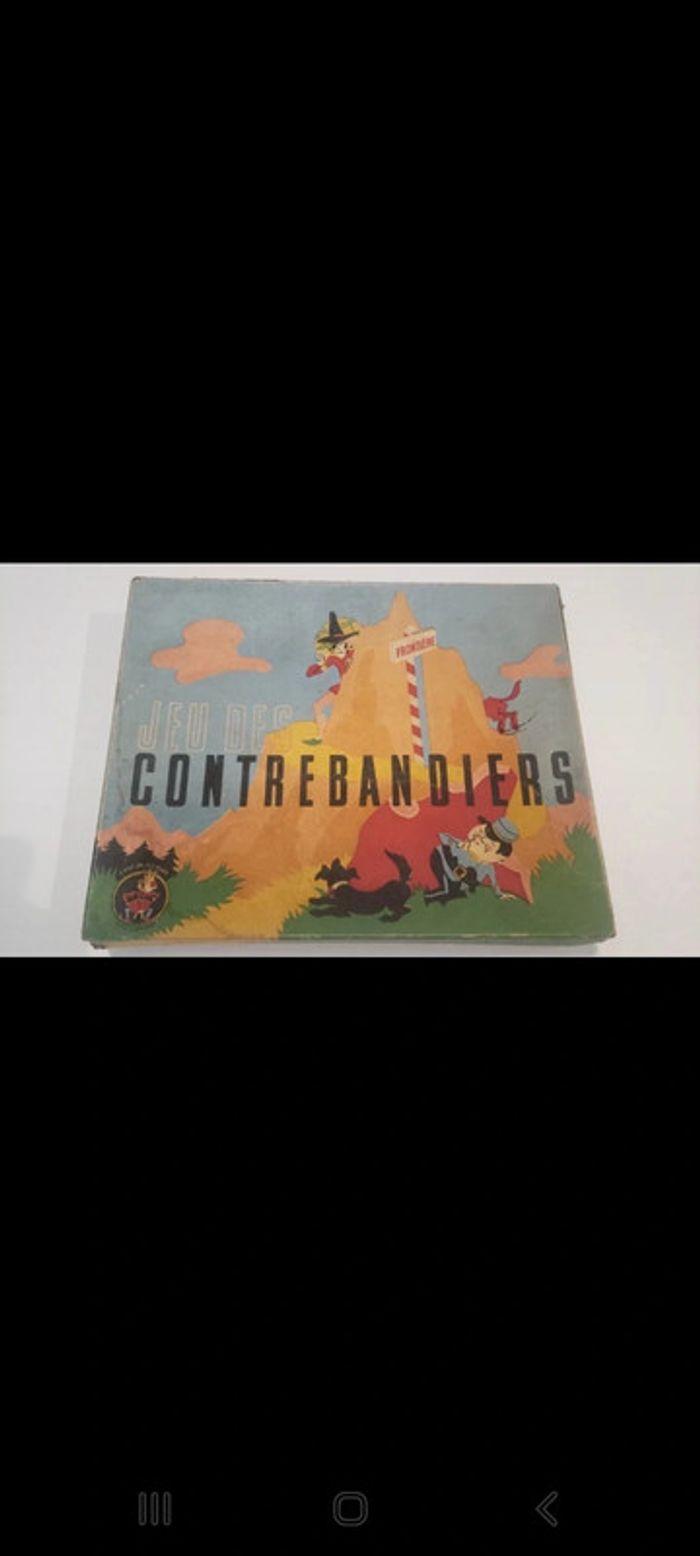 Ancien jeu Des Contrebandiers années 40-50 - photo numéro 1