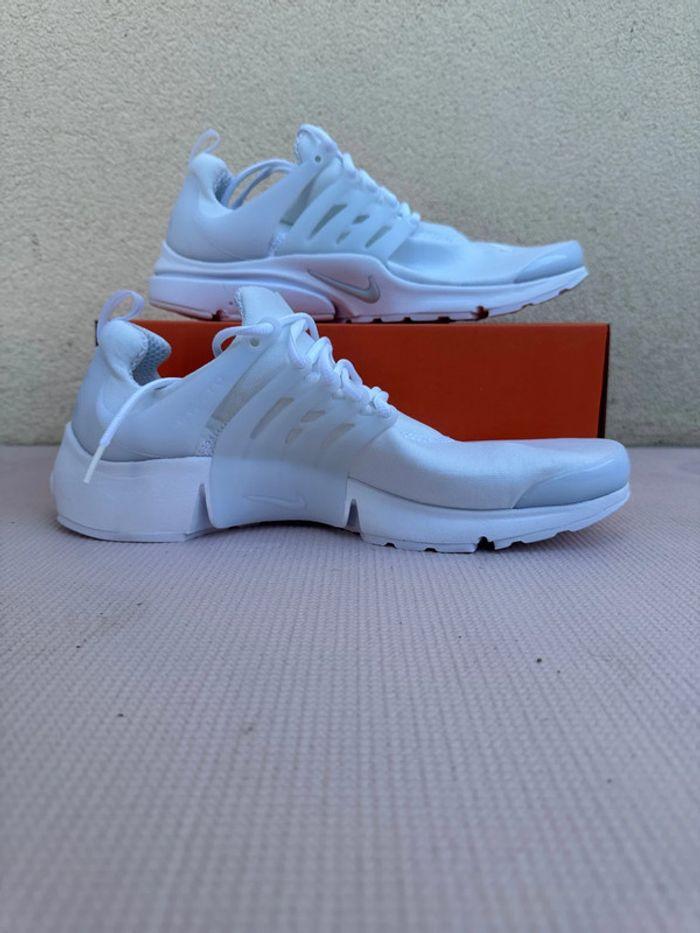 Nike Air Presto Blanc Platine Pur - photo numéro 4