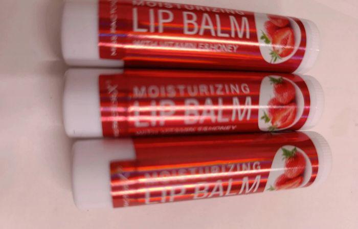 Baume a lèvres hydratant fraise