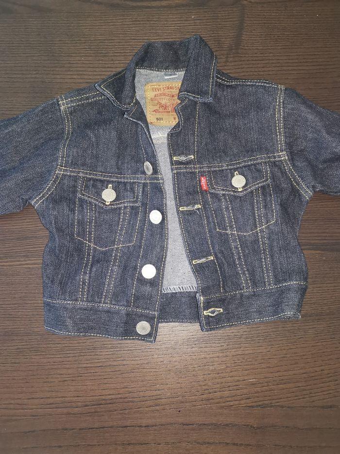 Veste levis en jean  Garçons ou fille - photo numéro 2