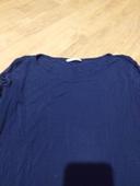 T shirt ML bleu camaïeu XL