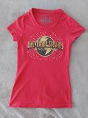 T-shirt Universal Studios Singapore rouge taille S