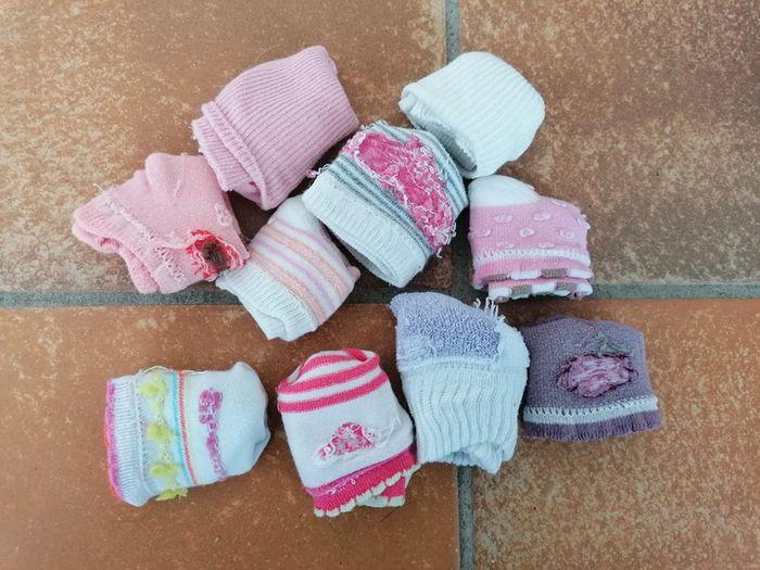 Lot de 10 chaussettes bébé fille - photo numéro 4