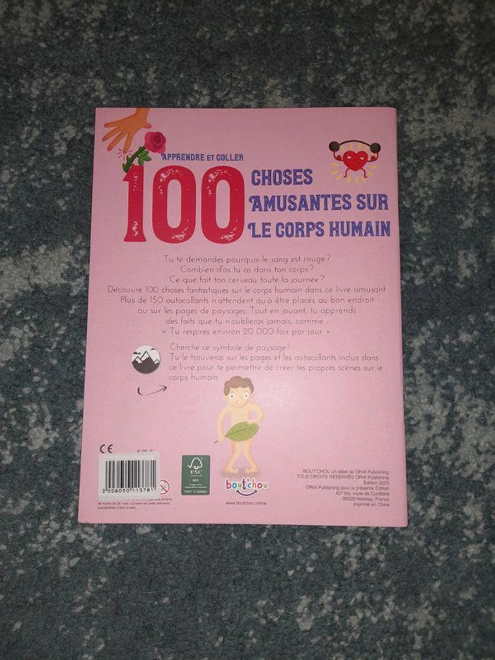 Lot apprendre et coller 100 choses amusantes sur - photo numéro 12