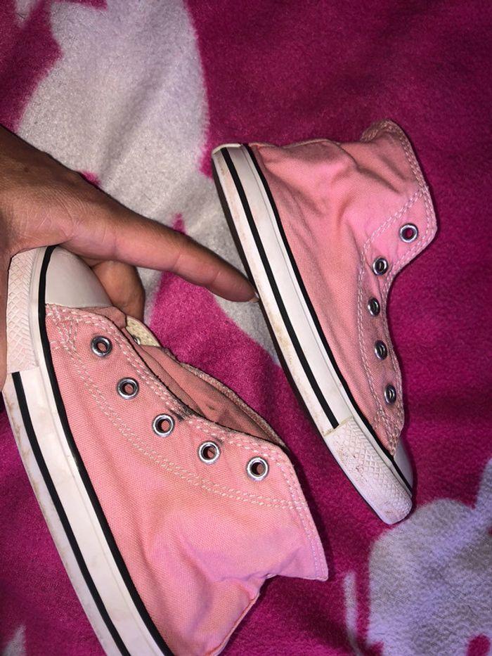 Converse rose - photo numéro 2