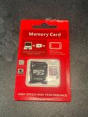 Micro carte sd memory card 2 TB doit 2000 GB avec adaptateur neuve mémoire caméra Nintendo switch téléphone GPS MP3 et tablette  lenovo