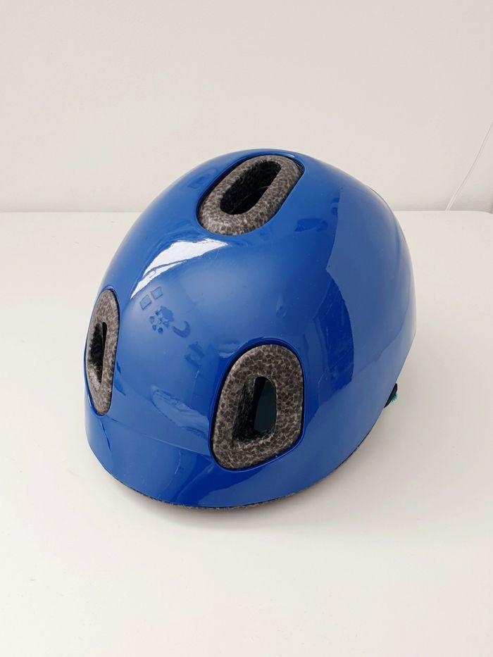 B'twin Casque vélo bébé 500 bleu foncé - photo numéro 1