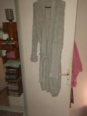 Longue robe ou gilet long t u