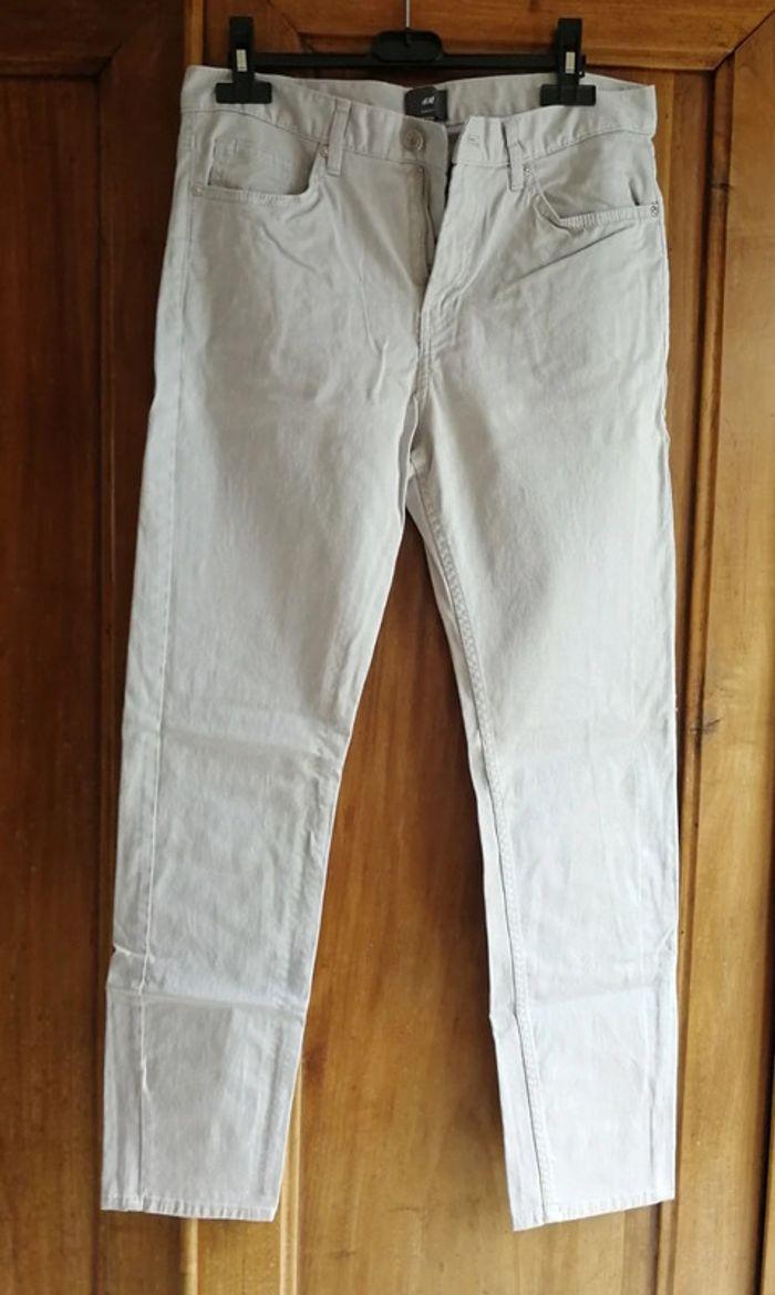 Pantalon slim H&M taille 40 - photo numéro 1