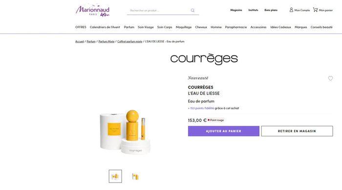 2 Coffret parfums Courrèges - photo numéro 3