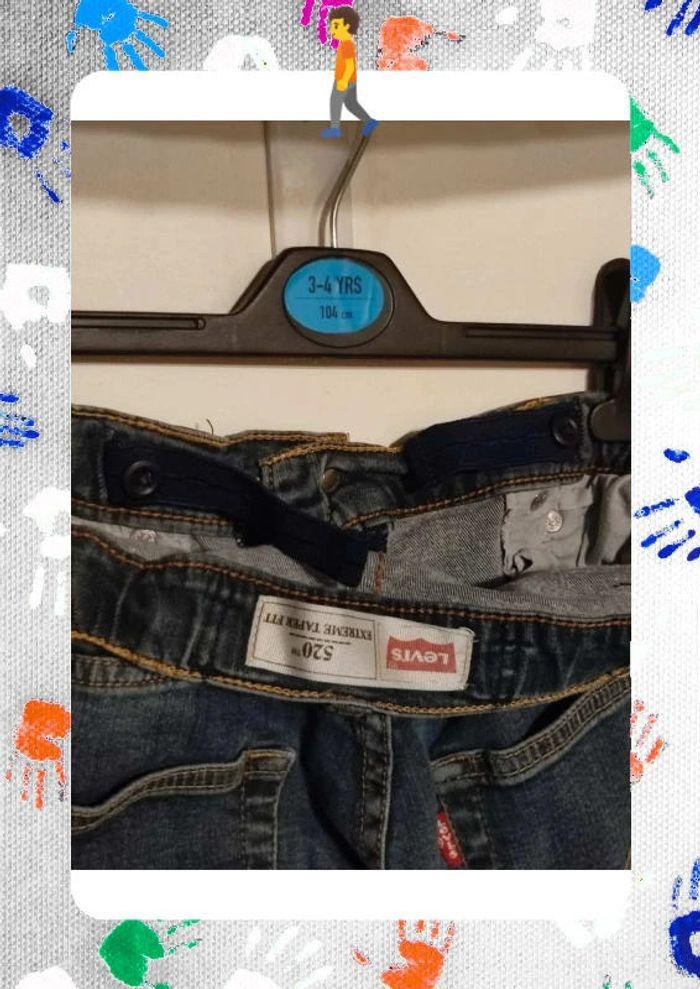 Jeans Levi's extreme taper fit 520tm taille 14 ans - photo numéro 5