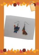 Paire de boucles d oreilles Stitch Halloween Pirate