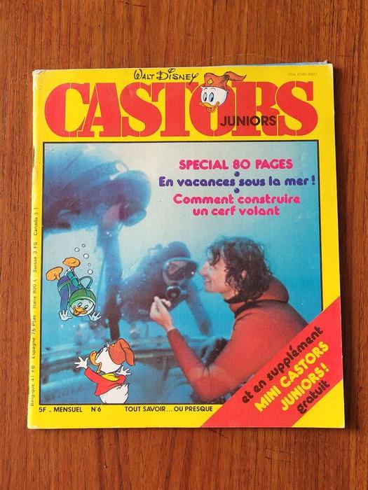 7 magazines Castor Junior - Disney - vintage 1978 - photo numéro 7