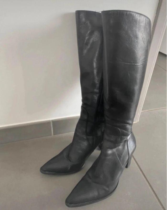 Bottes cuir Heyraud - photo numéro 1