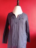 Blouse Bleue Taille 44