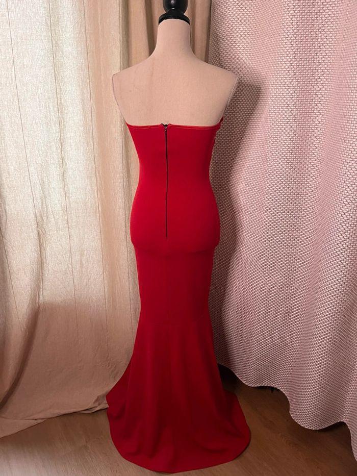 Robe de soirée rouge - photo numéro 3