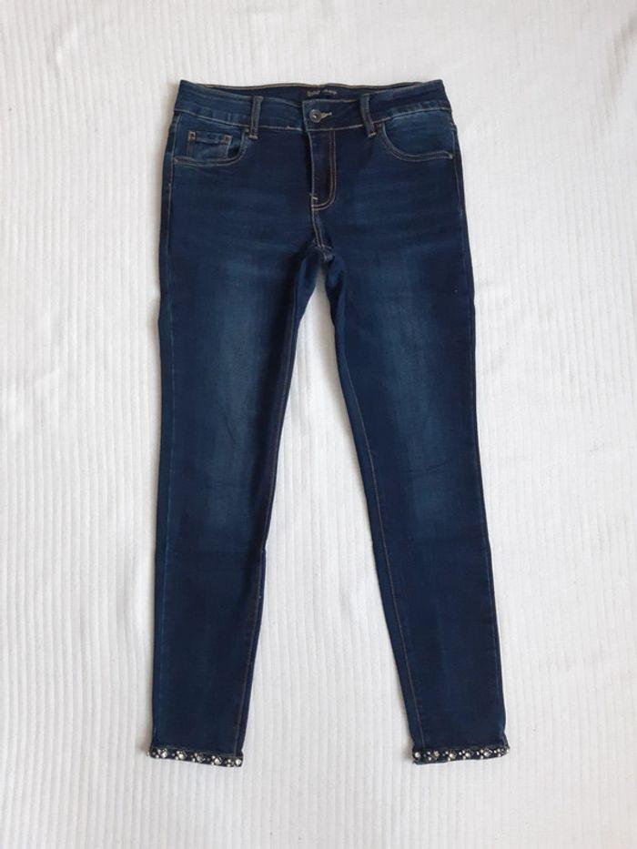 Pantalon jean slim neuf Toxik3 T38 - photo numéro 3