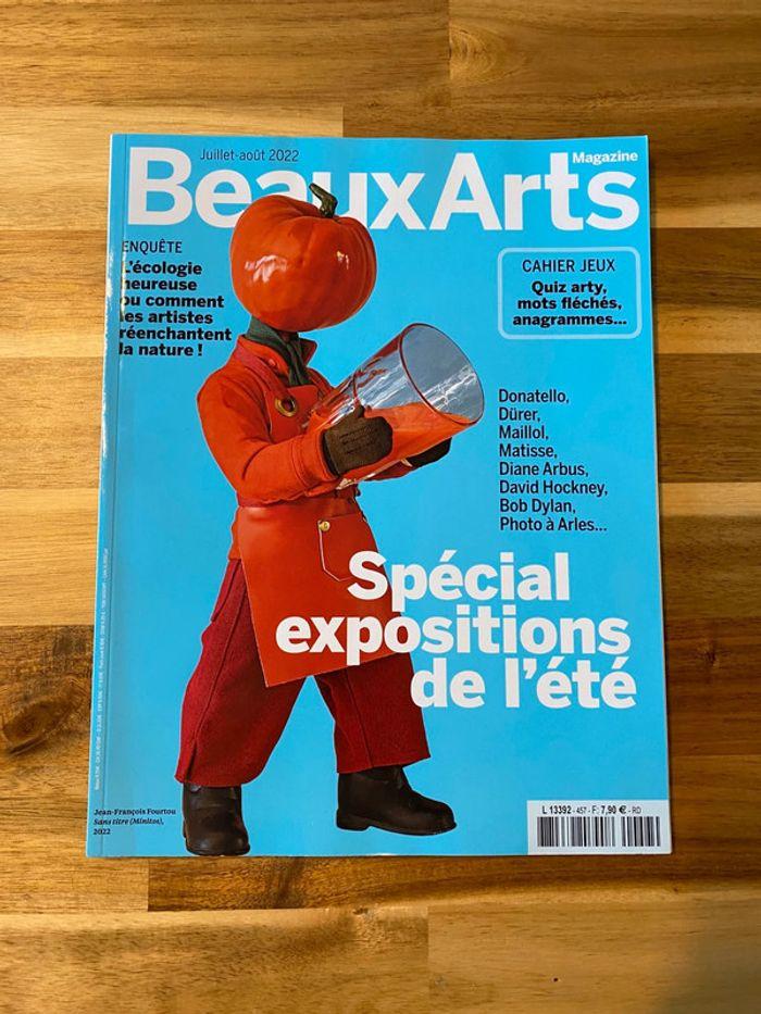 Lot de 2 Beaux Arts Magazine - Juillet/aout 2022 et octobre 2022 - photo numéro 3