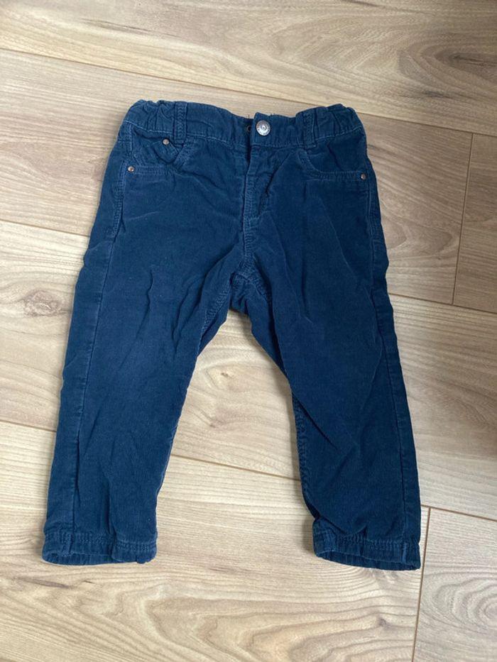 Pantalon velour 24 mois