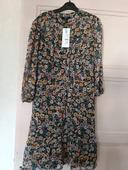 Robe fleurie Etam neuve taille xs