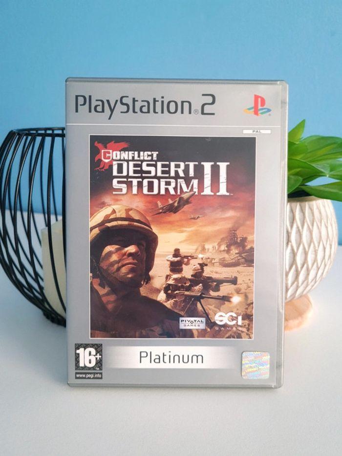 Jeu ps2 - Conflict desert storm II platinum - photo numéro 1