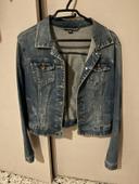 Veste jean femme